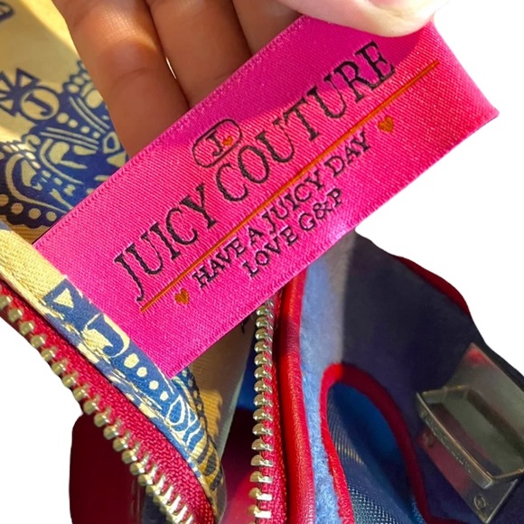 Rare Juicy Couture Sleep all day Bark all night velour blue dog carrier - Picture 11 of 11